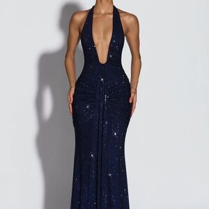 Babyboo Rosetta Sparkle Maxi Dress